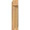 Ekena Millwork Traditional Block Rough Sawn Outlooker, Western Red Cedar, 8"W x 22"D x 34"H OUT08X22X34TRA05RWR - alternate 2